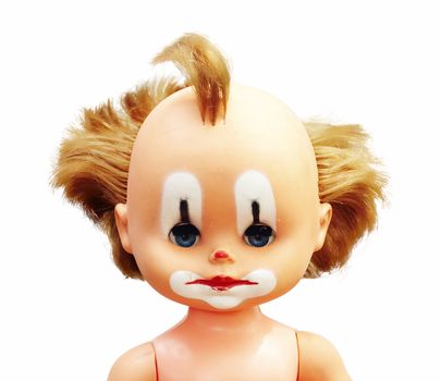 Shot of the baby-doll - clown