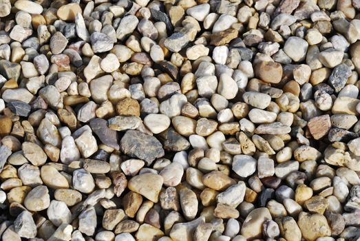 The texture of stones closeup