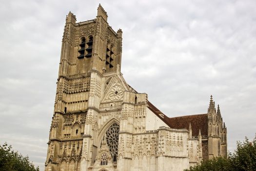 cathedral Saint Etienne (Auxerre Yonne France)