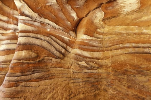 rock pattern in the tomb at petra, jordan