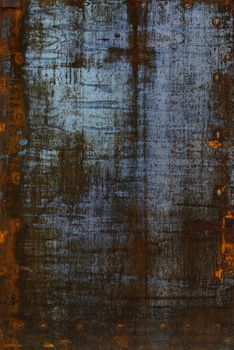 Abstract grung rusty metal surface closeup background