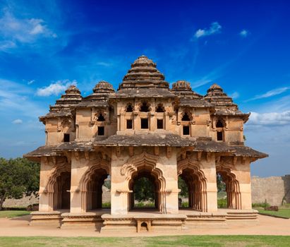 Lotus Mahal. Royal Centre. Hampi, Karnataka, India