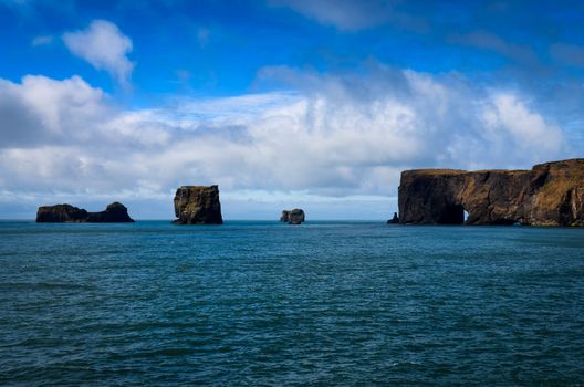 Dyrholeay ocean cliffs, Iceland