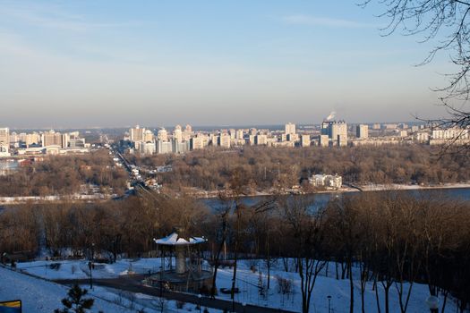 View of the Dnieper, Kiev, Ukraine