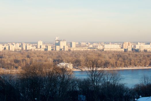 View of the Dnieper, Kiev, Ukraine