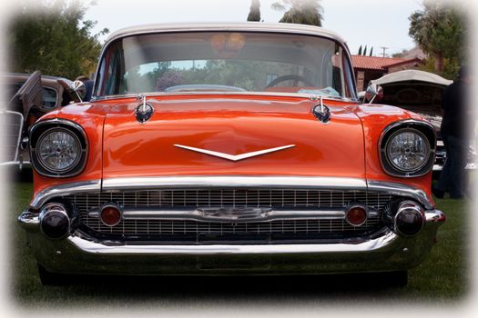 Chevy Bel Air in Boulder City ,Nevada car show