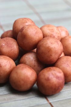 marzipan potatoes