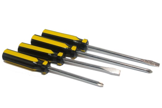 4 screwdriver on a white background