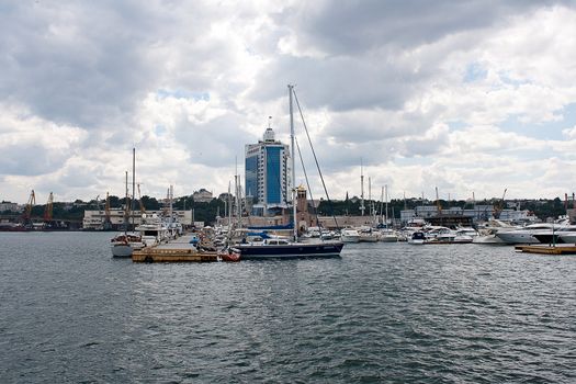 Sea in Odessa, Ukraine