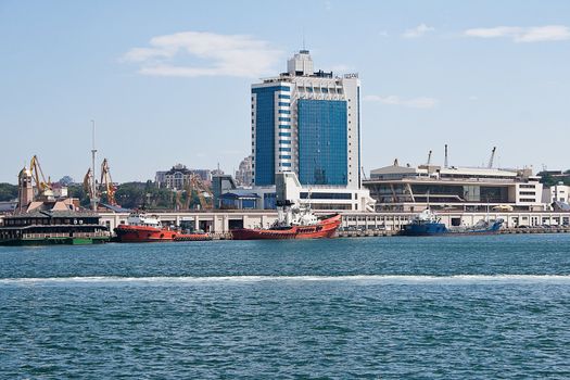 Sea in Odessa, Ukraine