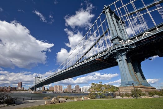 Manhattan Bridge in New York 