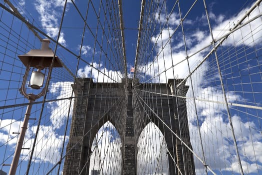 Manhattan Bridge in New York City