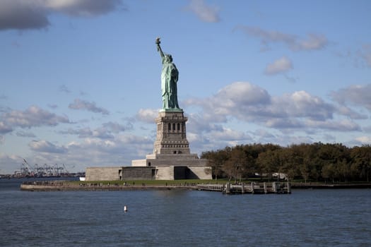 The Statue of Liberty at New York City