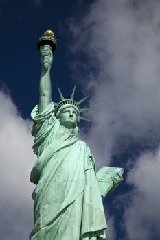 The Statue of Liberty at New York City