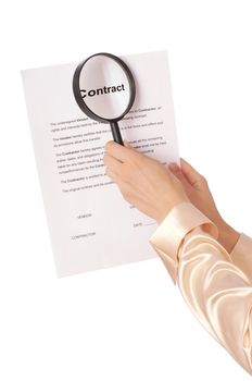 The new worker seeking inconvenient features of contract
