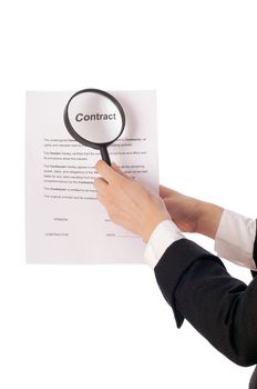 The new worker seeking inconvenient features of contract