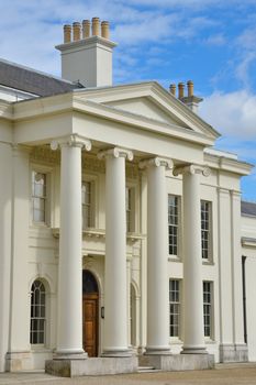 Hylands House Main entrance