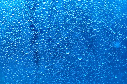 water bubbles on the window for background
