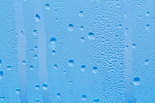 water bubbles on the window for background