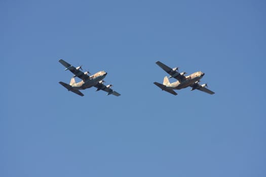 impressive planes in the day of Spain