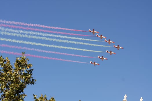 impressive planes in the day of Spain