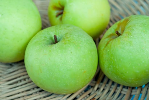 Green apples