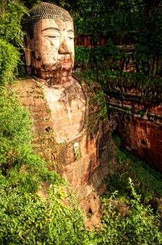 Statue of the Leshan Buddha in China