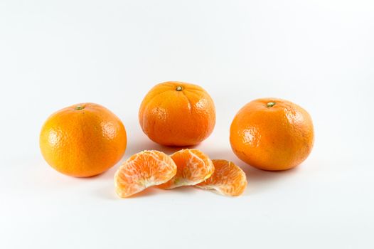 Orange isolated on a white background.