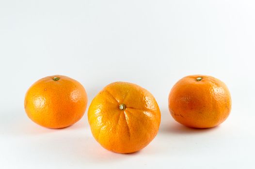 Orange isolated on a white background.