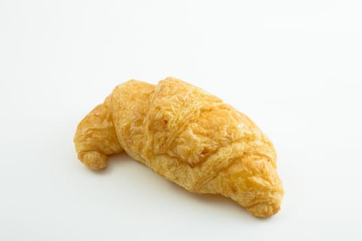 Croissant isolated on white