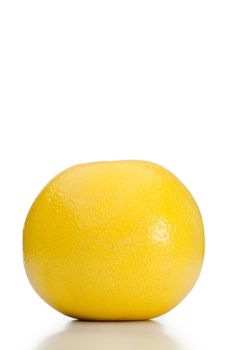 Grapefruit on a white background