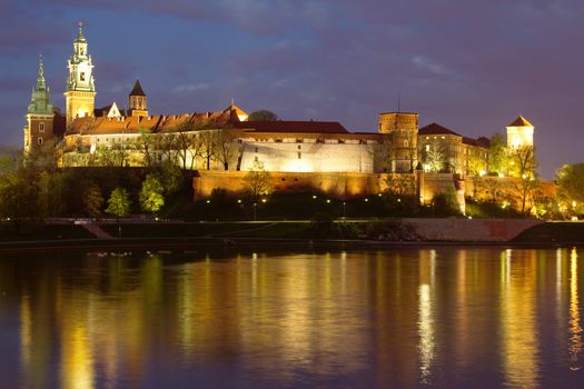 Krakow city in Poland, Central Europe