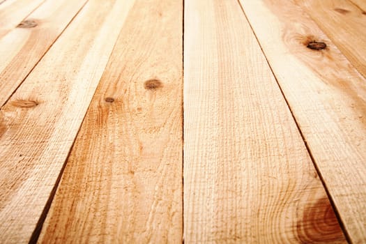 Raw pine planks background