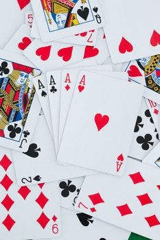 Playing cards background