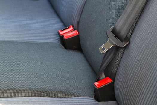 Back passenger seats in a modern car