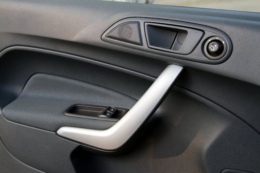 Door control knobs in a modern car