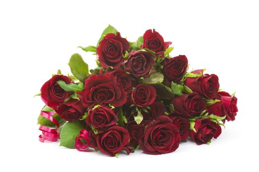 bouquet of red roses