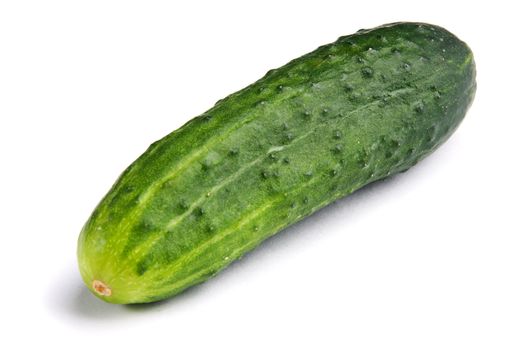 Cucumber isolated on white background