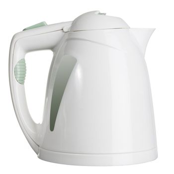 Electric tea kettle isolated on white background