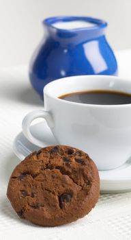 Morning snack - coffee and pastry