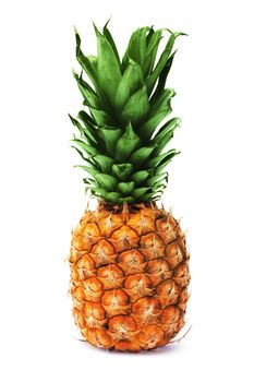 Pineapple isolated on white background