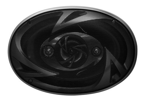 Audio speaker isolated on white background