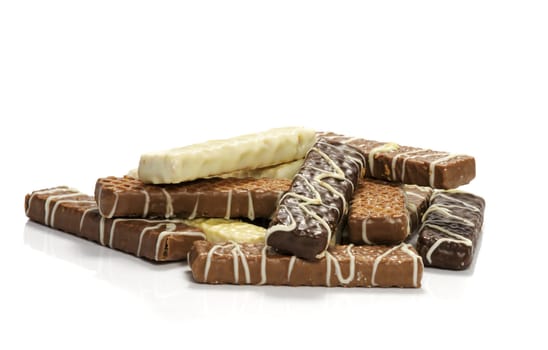 white milk and dark chocolate