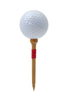 Golf Ball and tee