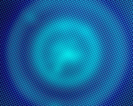 Blue pixelated circles background