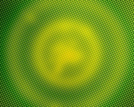 Green pixelated circles background