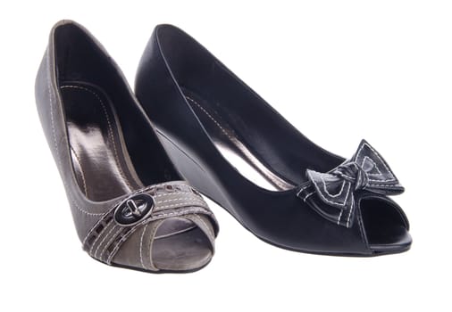 shoes, ladies shoes on the background.
