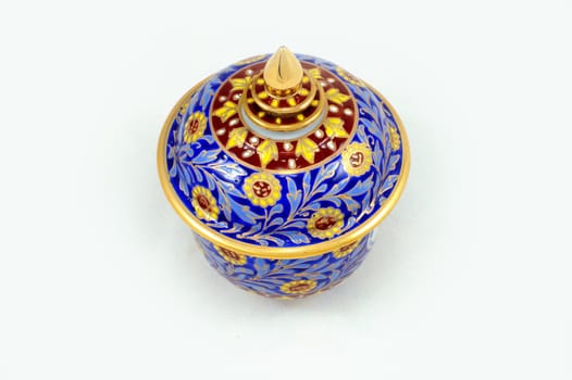 A beautifu Chinaware in isolation on white background.