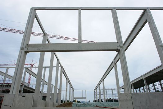 construction building site build scaffold working structure construction building site build scaffold working structure