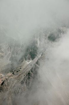 Fog in the mountains